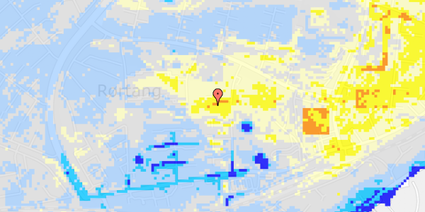 Ekstrem regn på Staget 34