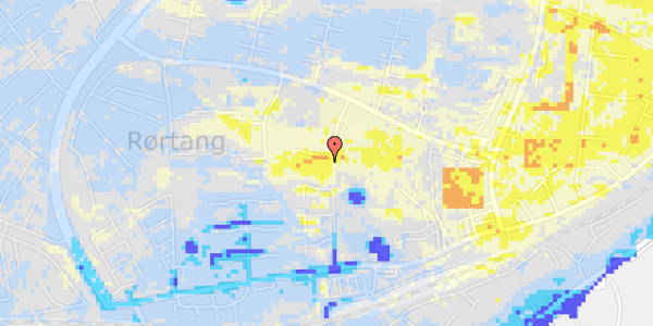 Ekstrem regn på Staget 52