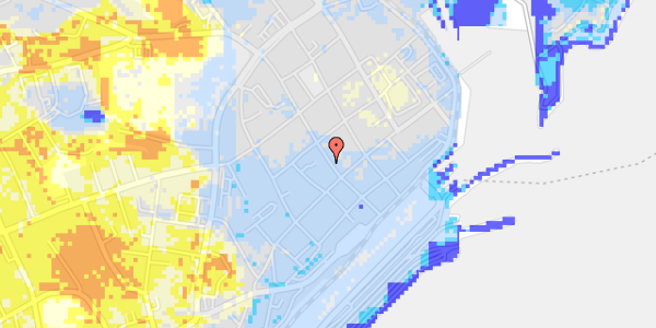 Ekstrem regn på Stjernegade 5A