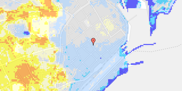 Ekstrem regn på Stjernegade 5C