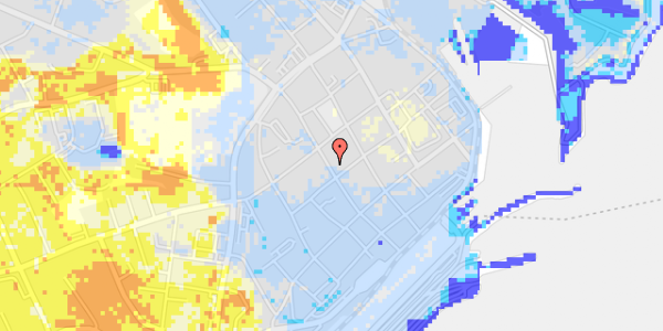 Ekstrem regn på Stjernegade 16F