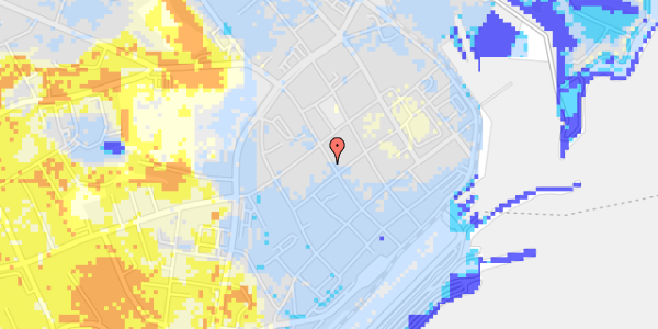 Ekstrem regn på Stjernegade 17B