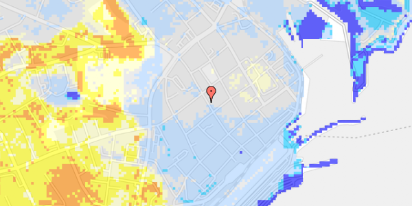 Ekstrem regn på Stjernegade 19A