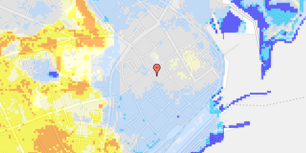 Ekstrem regn på Stjernegade 20A