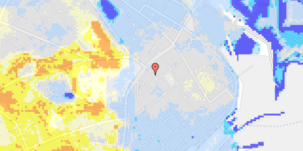 Ekstrem regn på Stjernegade 27, st. 