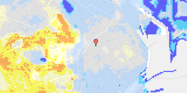 Ekstrem regn på Stjernegade 29A, st. th