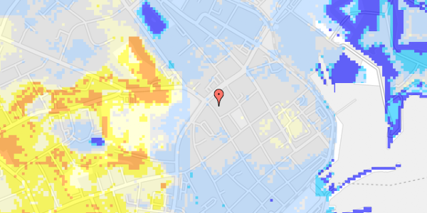 Ekstrem regn på Stjernegade 32A, st. 