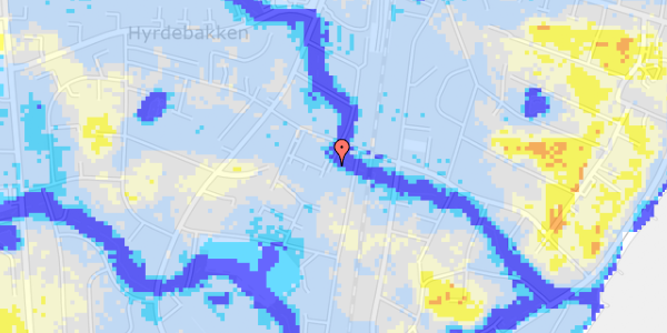 Ekstrem regn på Stokholmsvej 41A