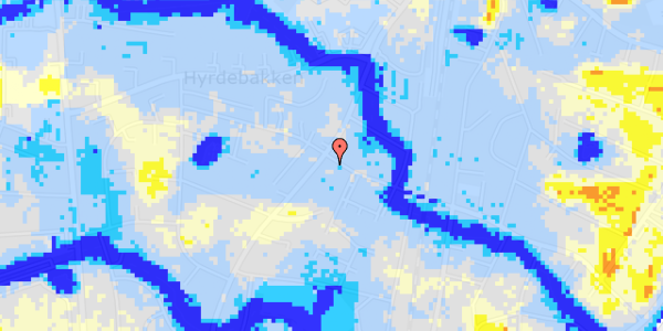 Ekstrem regn på Stokholmsvej 53A