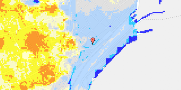 Ekstrem regn på Strandgade 5, 2. 