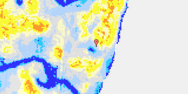 Ekstrem regn på Strandhaven 11