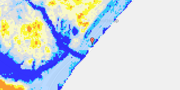 Ekstrem regn på Strandvejen 127