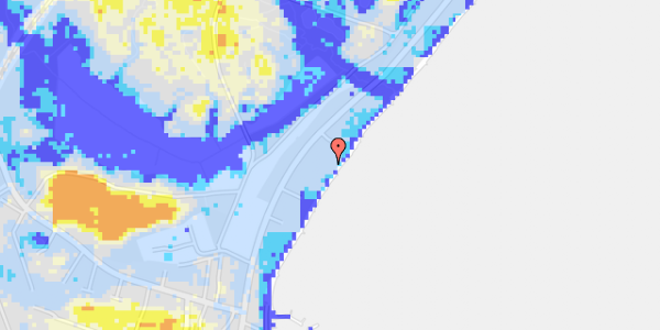 Ekstrem regn på Strandvejen 143E