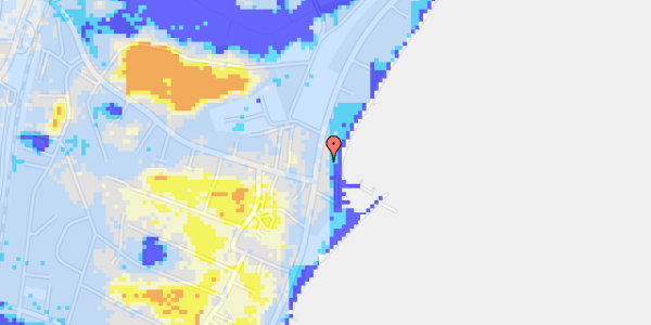 Ekstrem regn på Strandvejen 151C