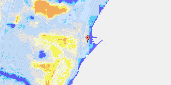 Ekstrem regn på Strandvejen 161