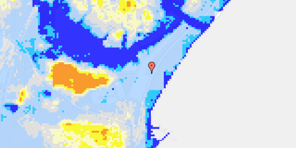 Ekstrem regn på Strandvejen 336C