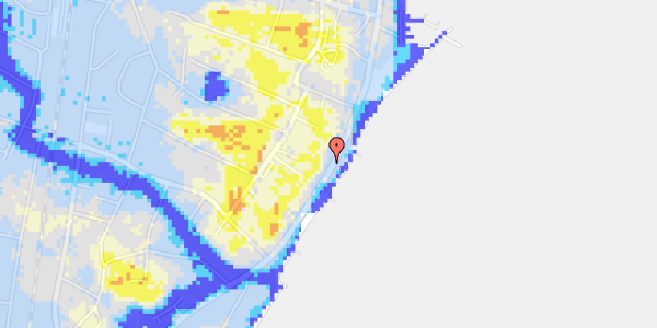 Ekstrem regn på Strandvejen 380B