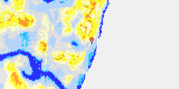 Ekstrem regn på Gammel Strandvej 213A