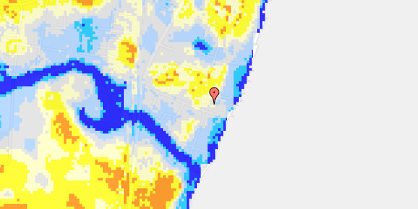 Ekstrem regn på Gammel Strandvej 219B