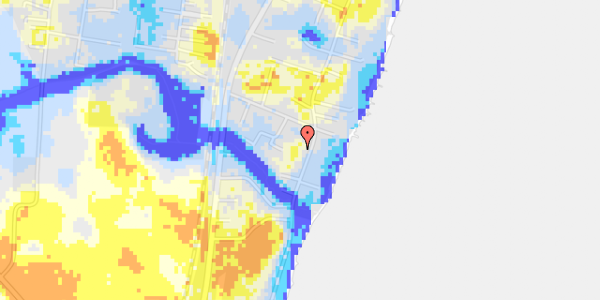 Ekstrem regn på Gammel Strandvej 440C