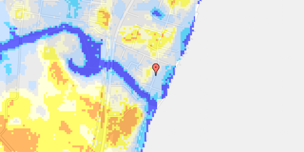 Ekstrem regn på Gammel Strandvej 440D