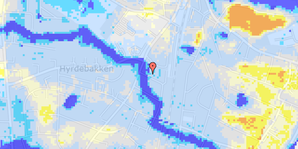 Ekstrem regn på Svinget 44, 1. th