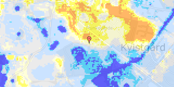 Ekstrem regn på Sydkrogen 12