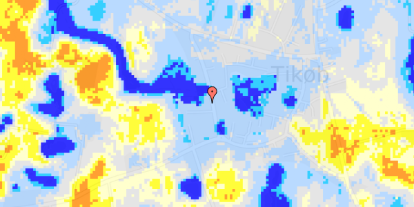 Ekstrem regn på Søgårdsvej 7