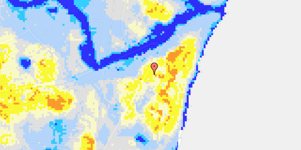 Ekstrem regn på Tibberup Møllevej 13