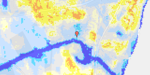 Ekstrem regn på Tibberup Alle 77