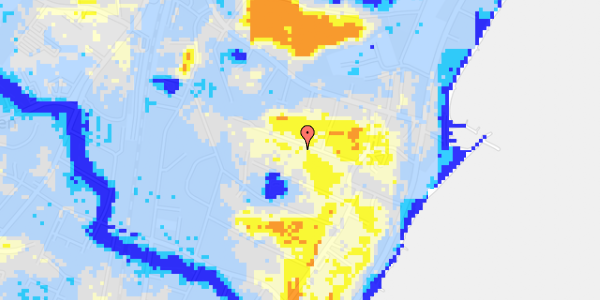 Ekstrem regn på Toftevej 3D