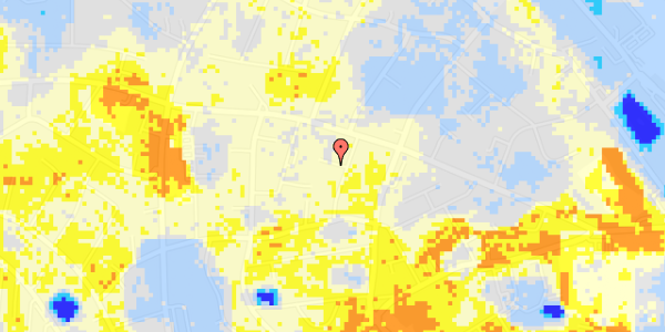 Ekstrem regn på Ydunsvej 8E