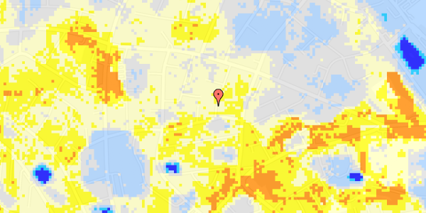 Ekstrem regn på Ydunsvej 20