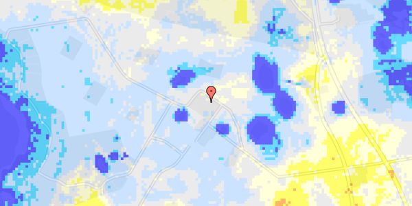 Ekstrem regn på Ørsholtvej 35E