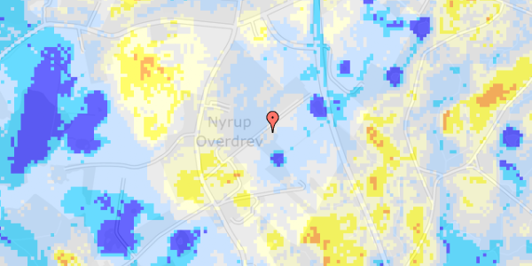 Ekstrem regn på Ørumgårdsvej 6