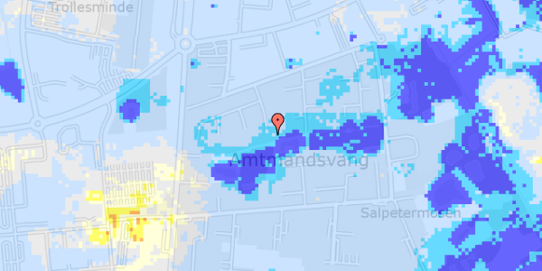 Ekstrem regn på Bolandsvang 17