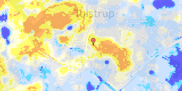 Ekstrem regn på Brunebjerg 16