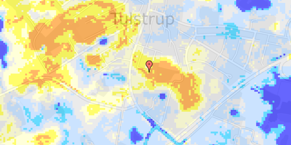 Ekstrem regn på Brunebjerg 20