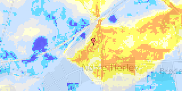 Ekstrem regn på Bygaden 11