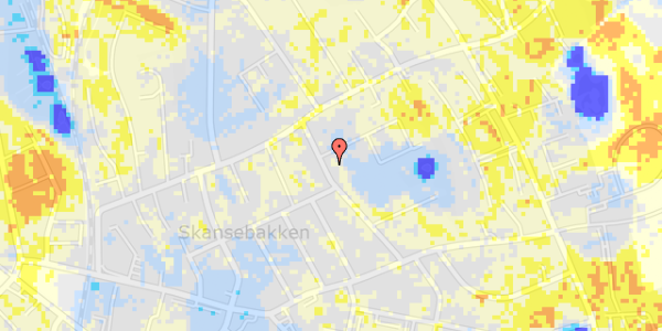 Ekstrem regn på Carl Zahlmannsvej 28