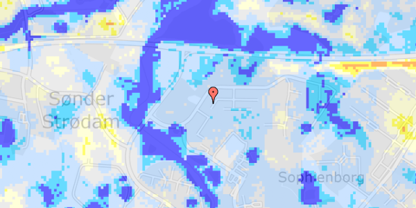 Ekstrem regn på Dalles Have 46