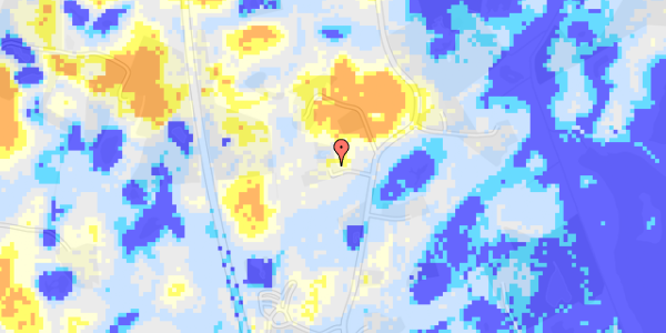 Ekstrem regn på Damvejen 9