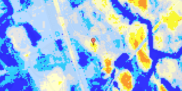 Ekstrem regn på Egholmen 9