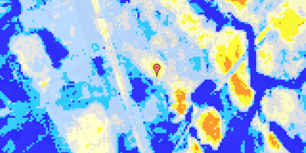 Ekstrem regn på Egholmen 18