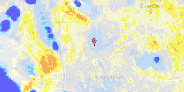 Ekstrem regn på Elmegårdsalle 11