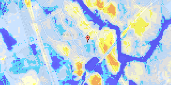 Ekstrem regn på Engsvinget 3C, st. tv