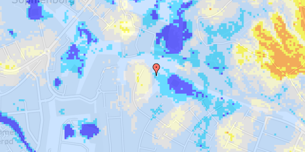 Ekstrem regn på Fangekrogen 34