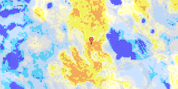 Ekstrem regn på Gadevangsvej 58