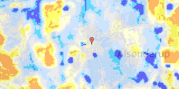 Ekstrem regn på Gydelandsvej 4