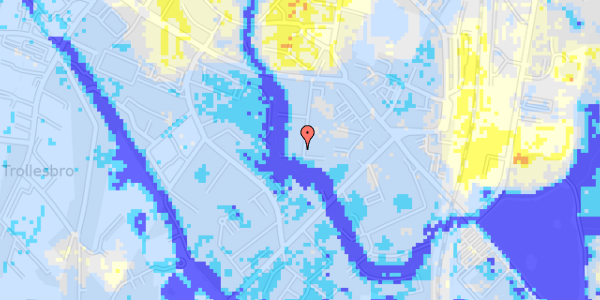 Ekstrem regn på Hansensvej 22